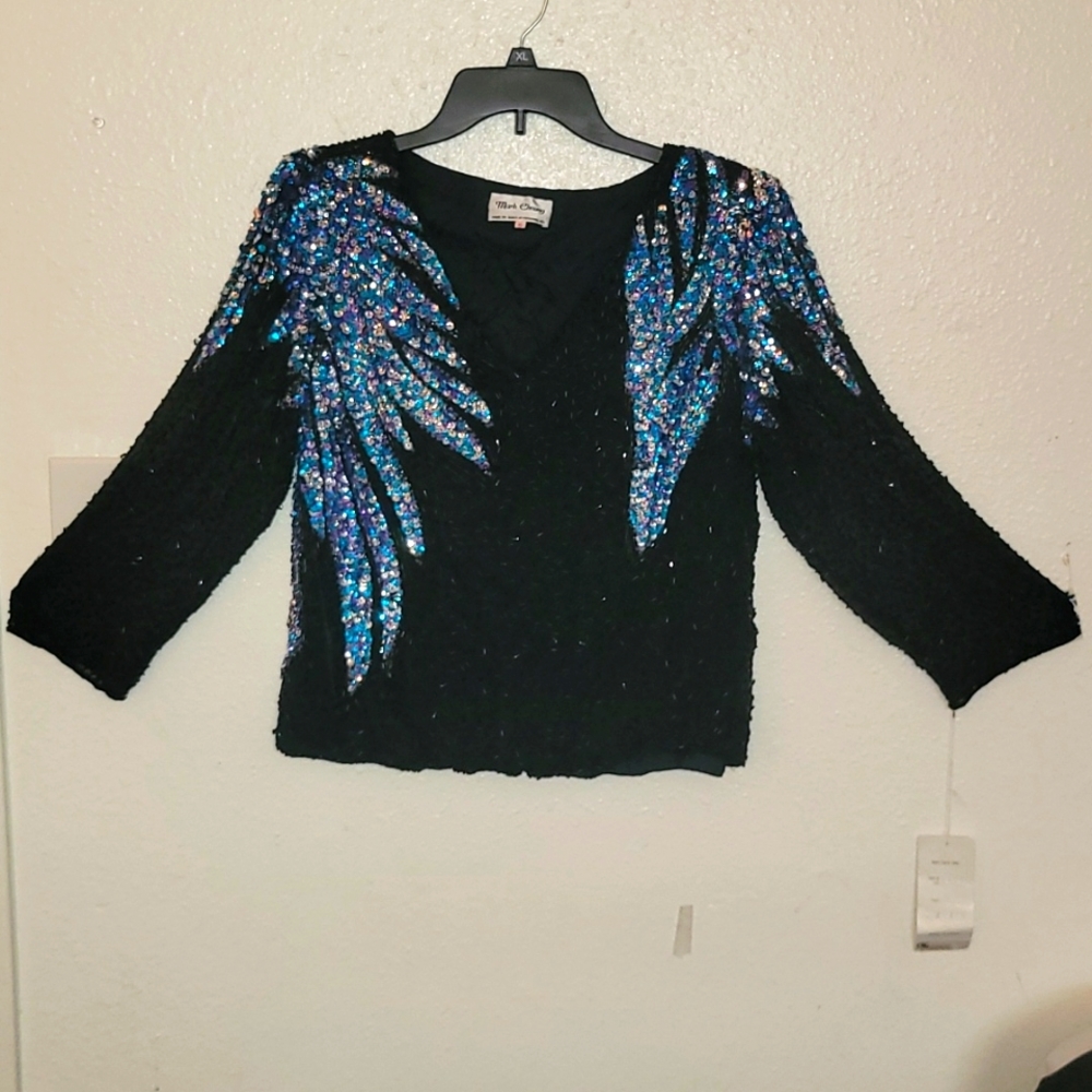 Mark Cheung sparkly  Fashion Top